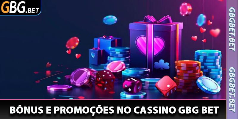 Bônus e promoções no Cassino GBG Bet