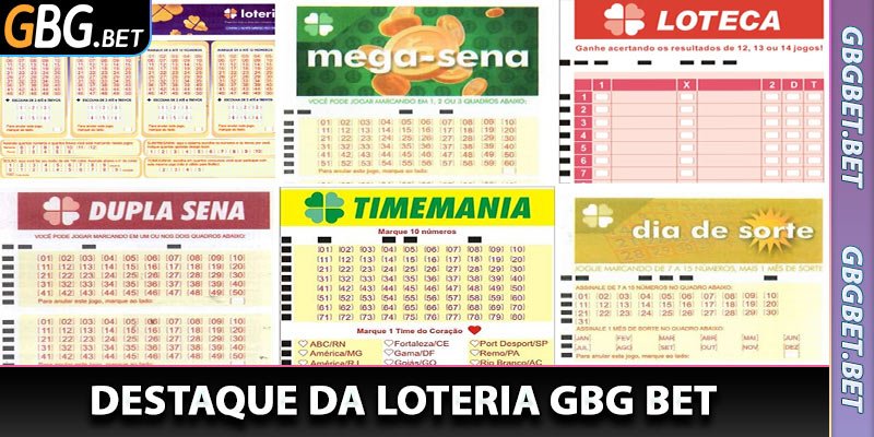 Características de Destaque da Loteria GBG Bet