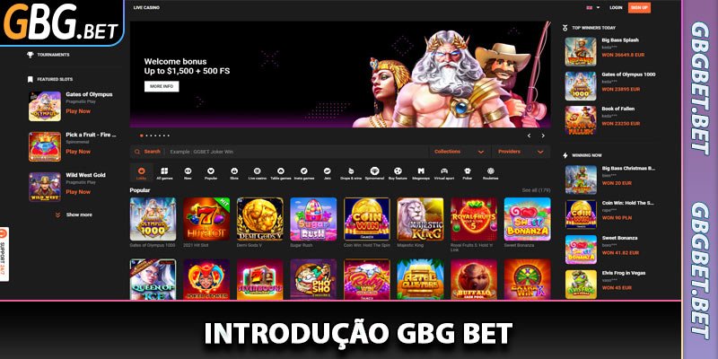 Introdução GBG Bet